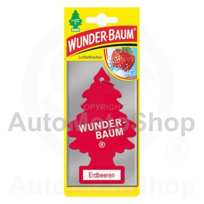 Wunderbaum Erdbeeren Auto Gaisa Atsvaidzinātājs 